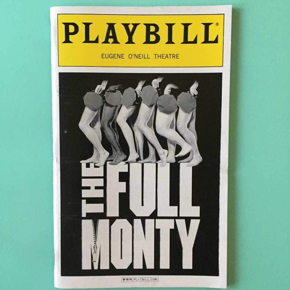 Playbill The Full Monty Will Chase  Jason Danieley